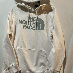 The North Face White and Gray Hoodie for Men